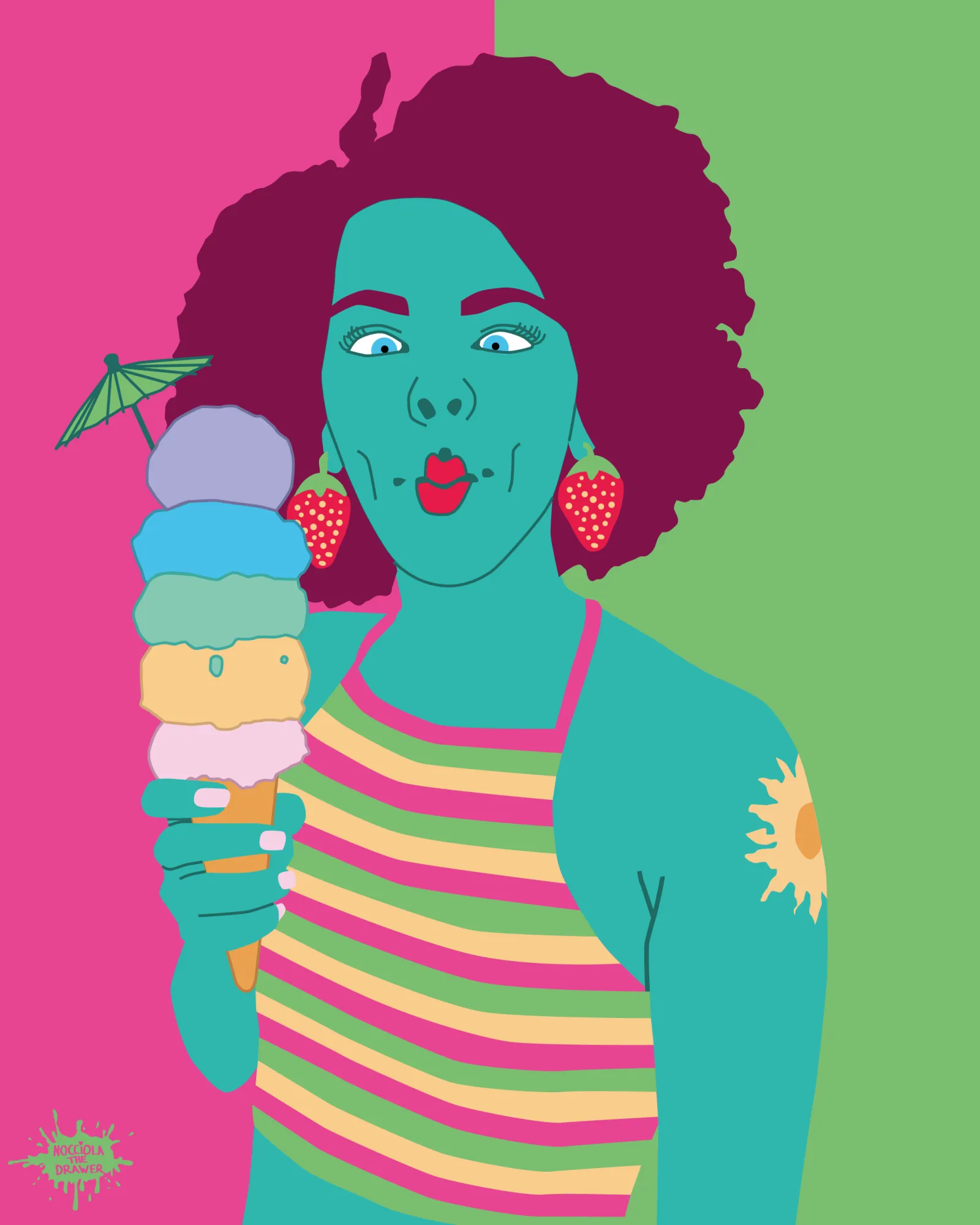 Ice Cream Daze illustration