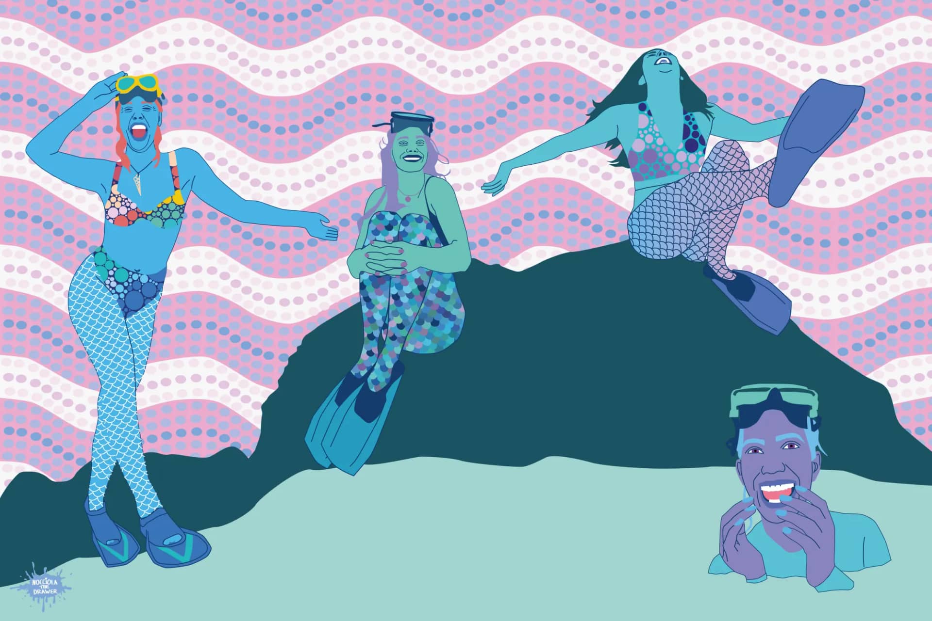 Mermaids illustration